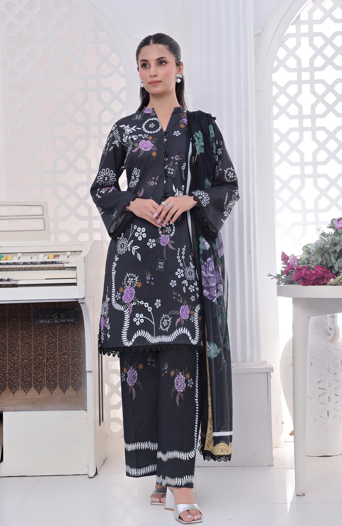 Coco Cords Printed 3 Piece-CC-4-25-04