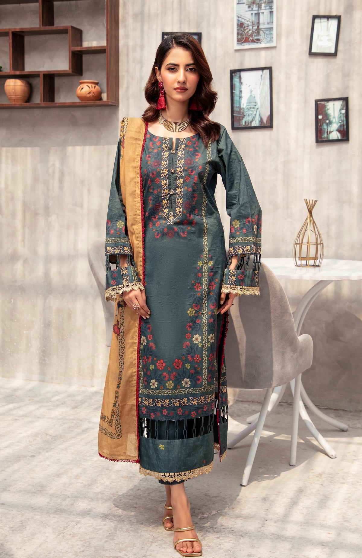 Colors Digital Cambric 3 Piece-CDC-2-25-04