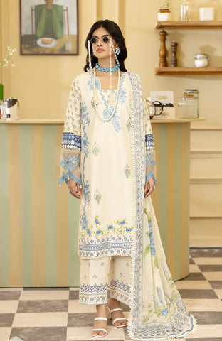 Printkari 3 Piece Unstitched Embroidered-SPK-26-04