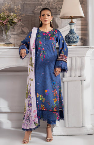 Sunshine Bloom Cotton Silk 3 Piece-SCS-25-04