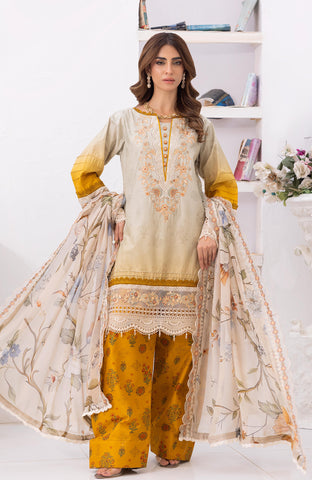 Sunshine Bloom Printkari 3 Piece-SPE-2-25-04