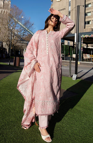 DHAGAKARI 3 Piece Unstitched Embriodered-DKE-26-04