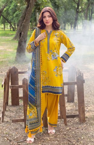 Colors Digital Printed Khaddar Edit 3 Piece-CDK-26-04