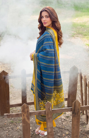 Colors Digital Printed Khaddar Edit 3 Piece-CDK-26-04
