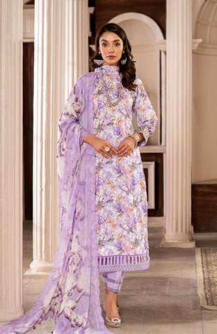 Sunshine Schiffli Dupatta 3 Piece-SSD-25-05