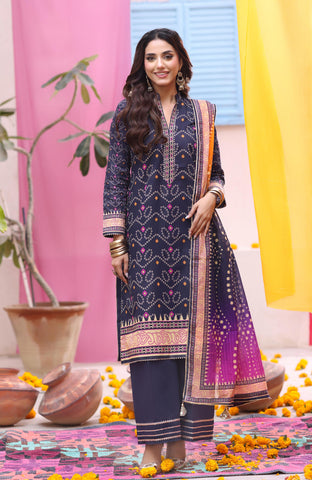 Colors Chunri 3 Piece Lawn-CHS-25-05