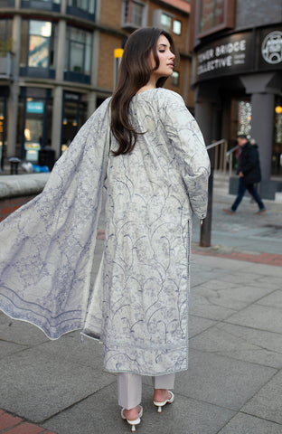 DHAGAKARI 3 Piece Unstitched Embriodered-DKE-26-05