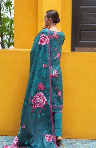 Colors Digital Printed Khaddar Edit 3 Piece-CDK-25-05