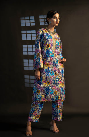 Monsoon Printed Cambric 2 Piece Unstitched-M2P-24-05