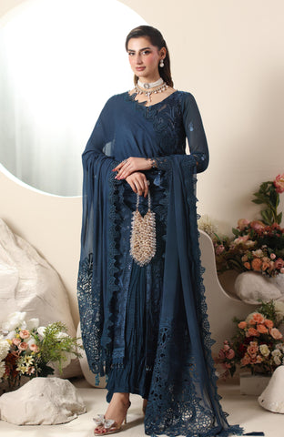 ELOR -3 Piece Unstitched Formal-AZF-25-05