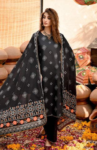 Monsoon Chunri 3 Piece Lawn-MSH-25-04