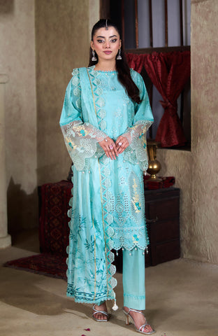 APPLIQUEKARI 3 Piece Unstitched Embriodered-ACE-26-06