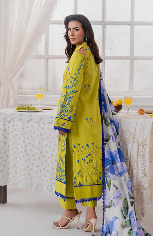 Sunshine Bloom Cotton Silk 3 Piece-SCS-25-06