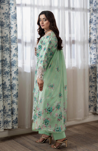 APPLIQUEKARI 3 Piece Unstitched Embriodered-ACE-2-26-06