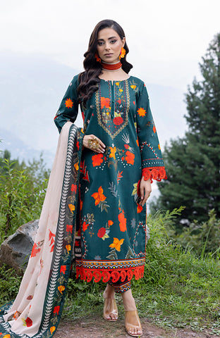 Monsoon Digital Cambric 3 Piece-MDC-25-06