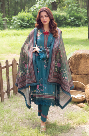 Colors Digital Printed Khaddar Edit 3 Piece-CDK-26-06