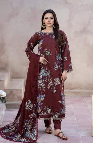 Colors Digital Printed 3 Piece-CDP-2-26-07