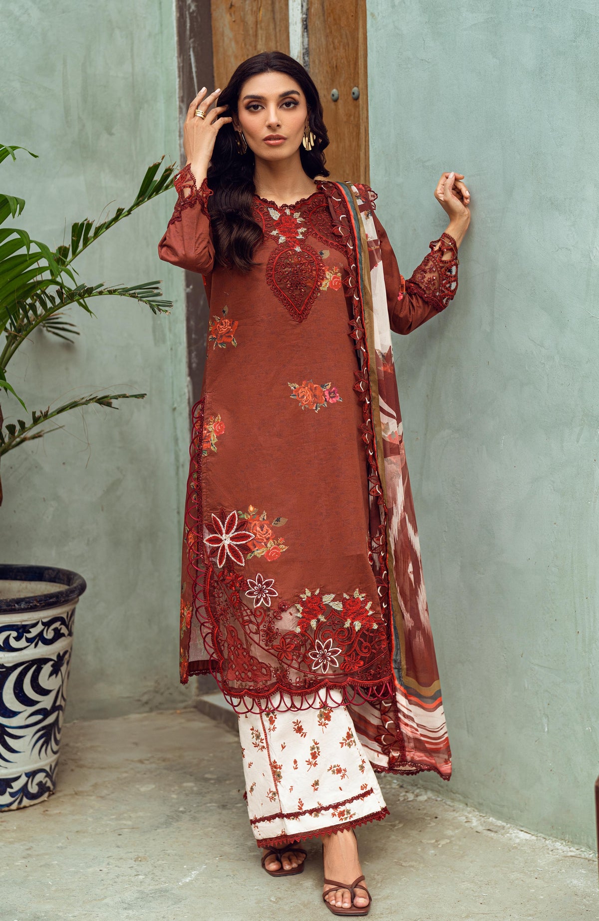 Sunshine Bloom Printkari  3 Piece-SPE-25-07