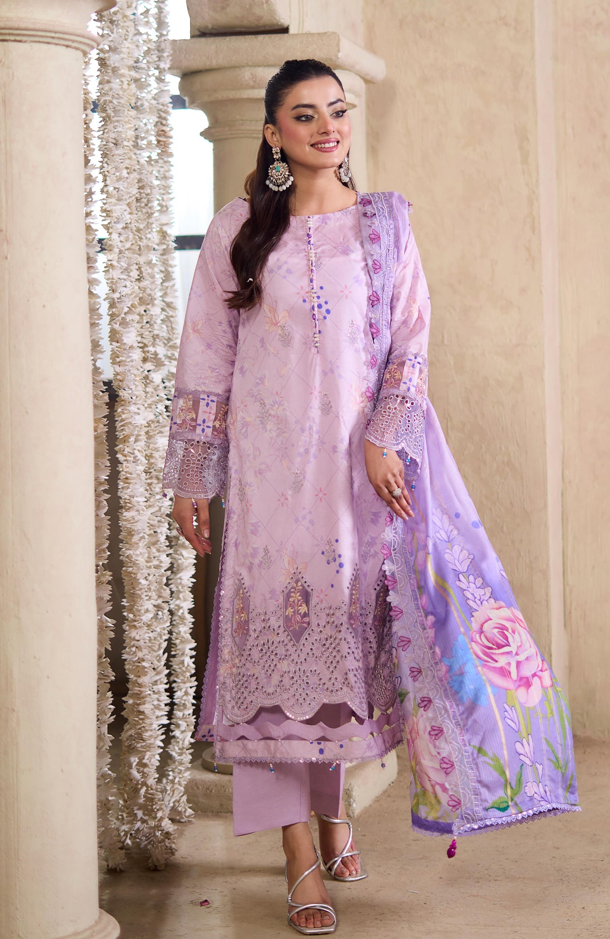 APPLIQUEKARI 3 Piece Unstitched Embriodered-ACE-26-07