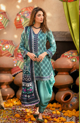 Monsoon Chunri 3 Piece Lawn-MSH-25-06