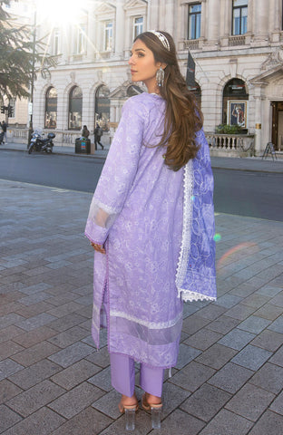 DHAGAKARI 3 Piece Unstitched Embriodered-DKE-26-07