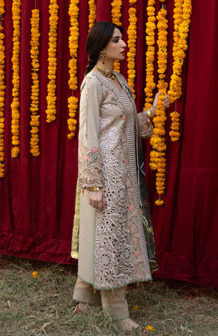 BANDHANI 3 PIECE UNSTITCHED-BTJ-26-07