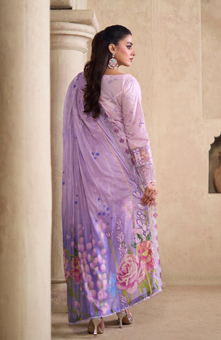 APPLIQUEKARI 3 Piece Unstitched Embriodered-ACE-26-07