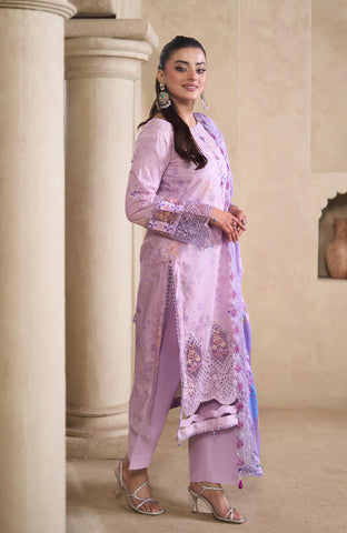 APPLIQUEKARI 3 Piece Unstitched Embriodered-ACE-26-07