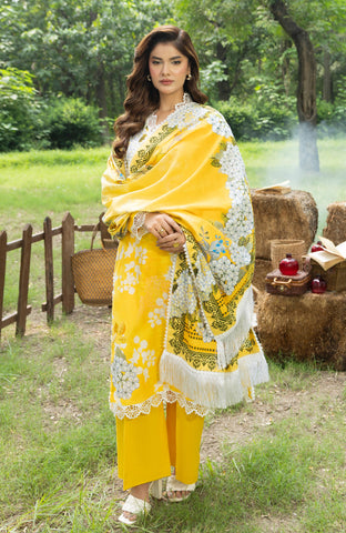 Colors Digital Printed Khaddar Edit 3 Piece-CDK-26-07