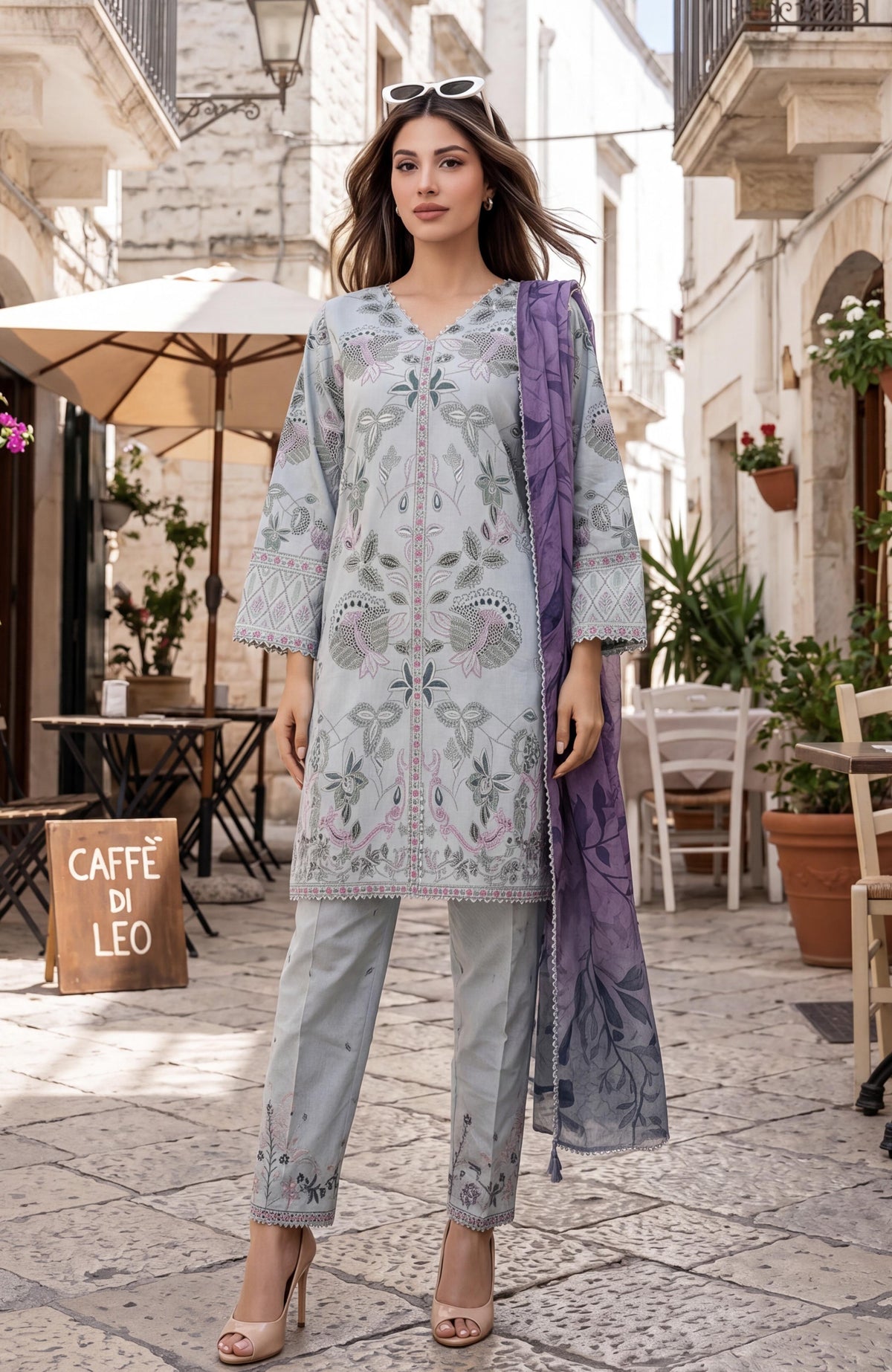 Coco Cords Printed 3 Piece-CC-5-26-08