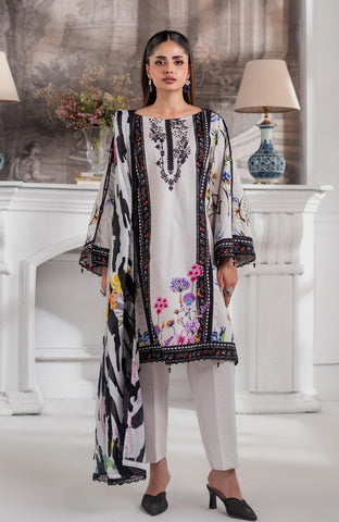 Sunshine Bloom Cotton Silk 3 Piece-SCS-25-08