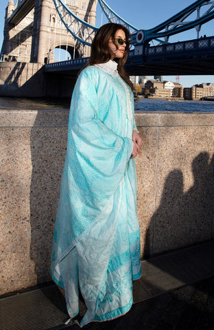 DHAGAKARI 3 Piece Unstitched Embriodered-DKE-26-08