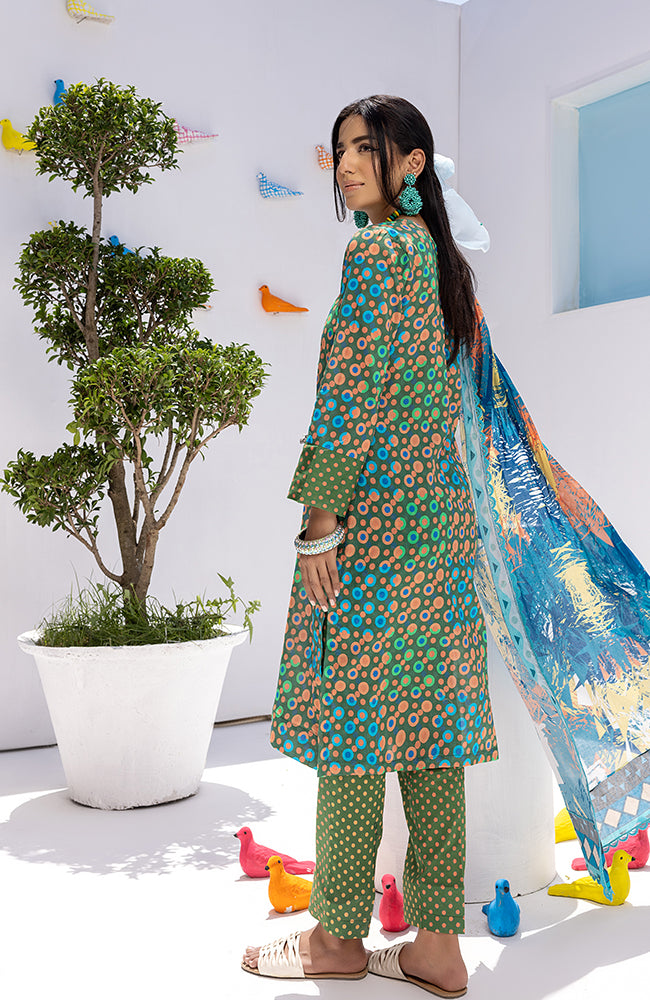 3 PIECE UNSTITCHED PRINTED LAWN-CPP-2-23-08