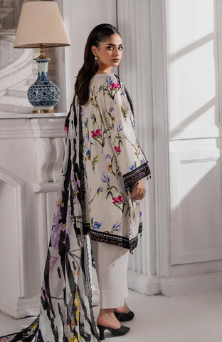 Sunshine Bloom Cotton Silk 3 Piece-SCS-25-08