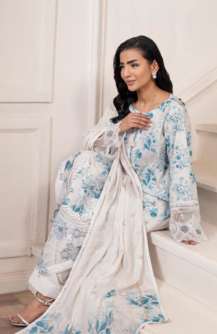 APPLIQUEKARI 3 Piece Unstitched Embriodered-ACE-2-26-08