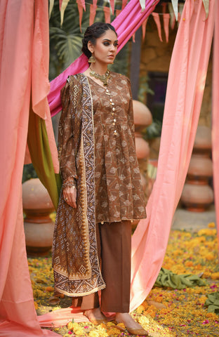 Monsoon Chunri 3 Piece Lawn-MSH-25-07