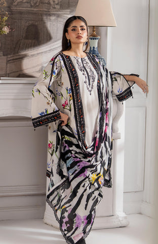 Sunshine Bloom Cotton Silk 3 Piece-SCS-25-08