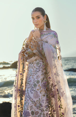 Mahiymaan 3 Piece Unstitched Luxury Lawn-MLL-26-08