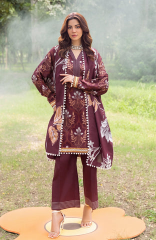 Colors Digital Printed Khaddar Edit 3 Piece-CDK-26-08