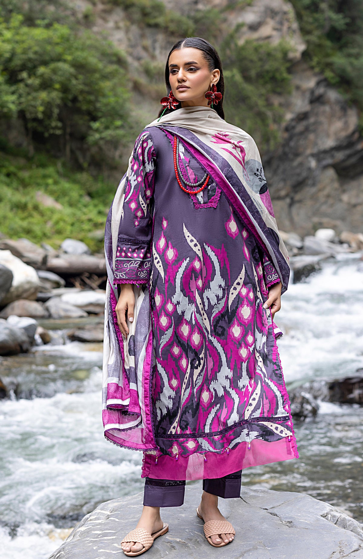 Monsoon Digital Cambric 3 Piece-MDC-2-25-09