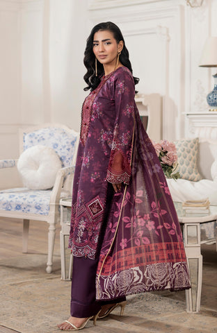 APPLIQUEKARI 3 Piece Unstitched Embriodered-ACE-2-26-09