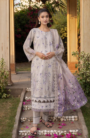APPLIQUEKARI 3 Piece Unstitched Embriodered-ACE-3-26-09