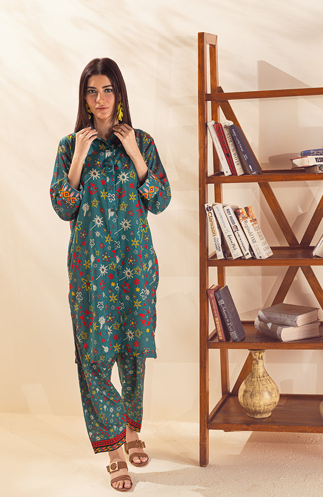 3 PIECE UNSTITCHED PRINTED LAWN-CPP-23-13
